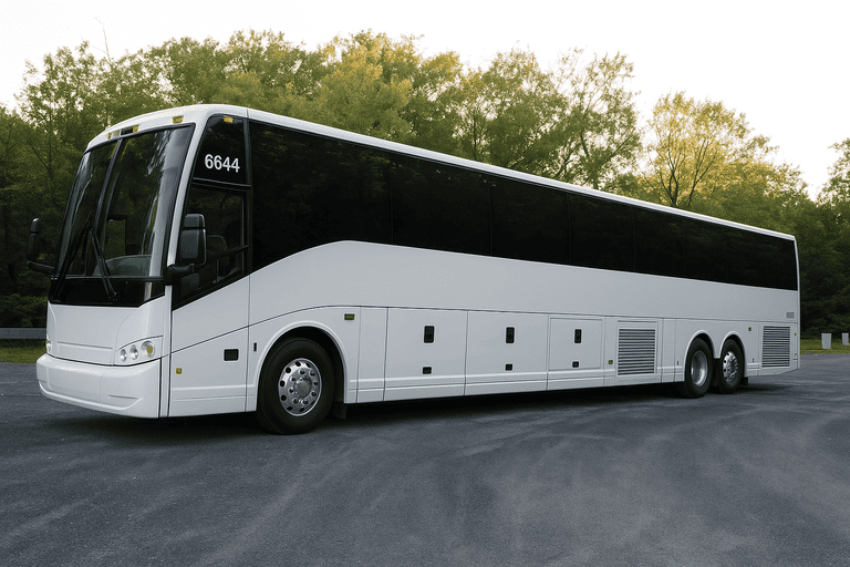 exterior of Chandler Minibus Company coach bus