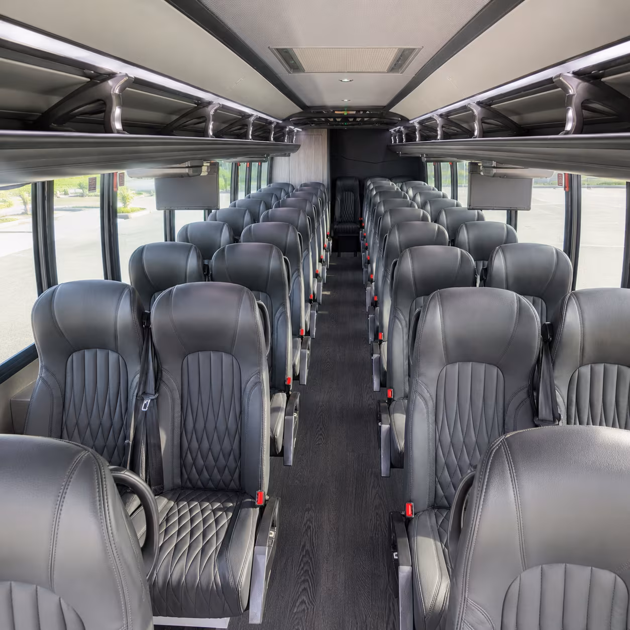 30 passenger minibus inside