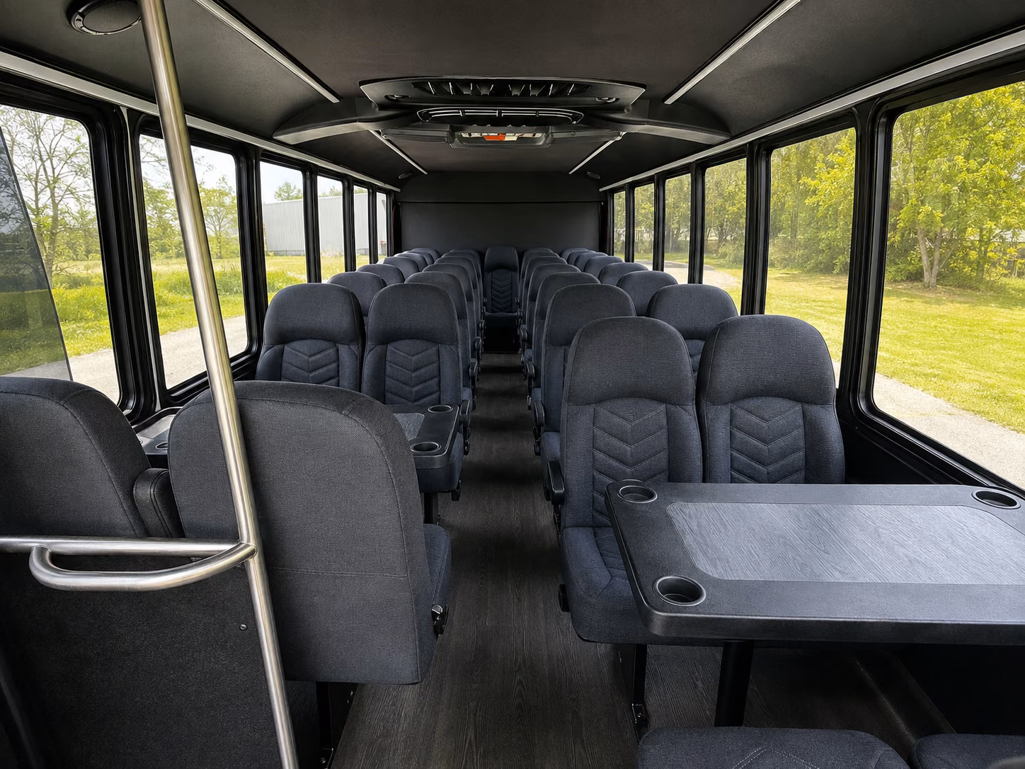 chandler 20 passenger minibus interior