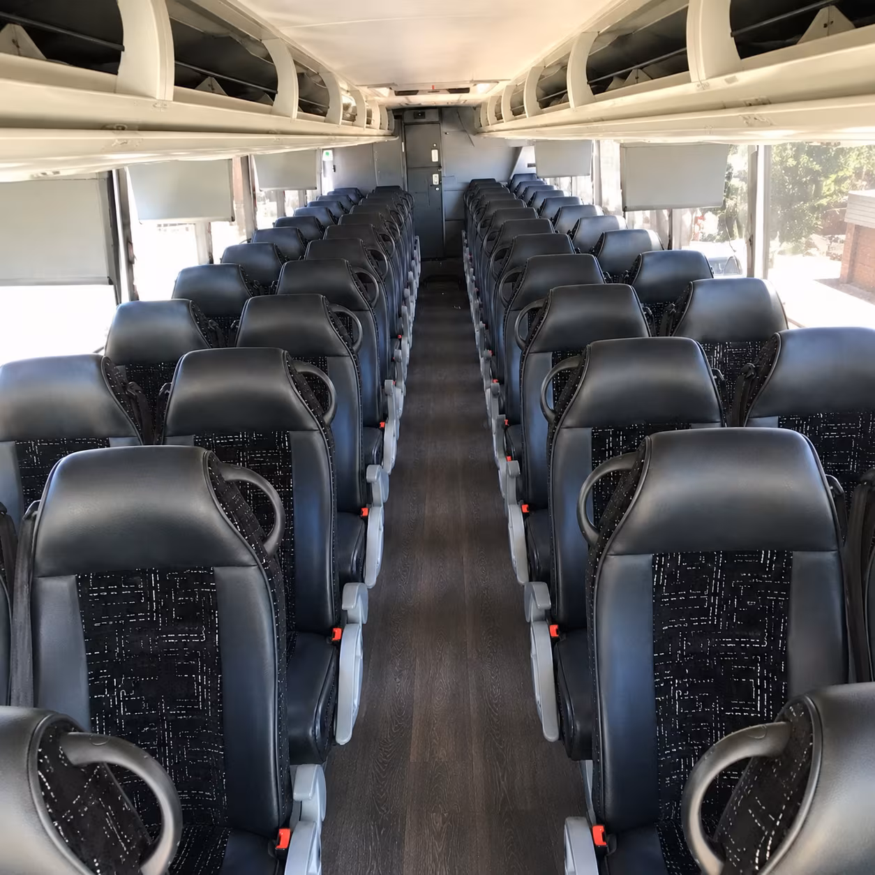 chandler charter bus interior