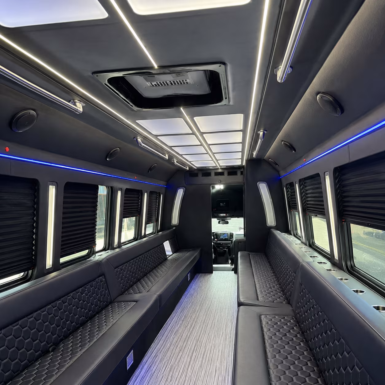 chandler party bus interior