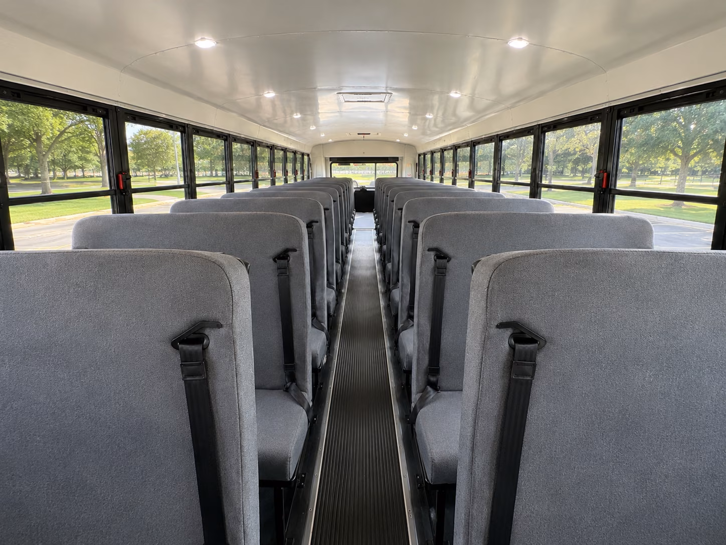 chandler school bus inside