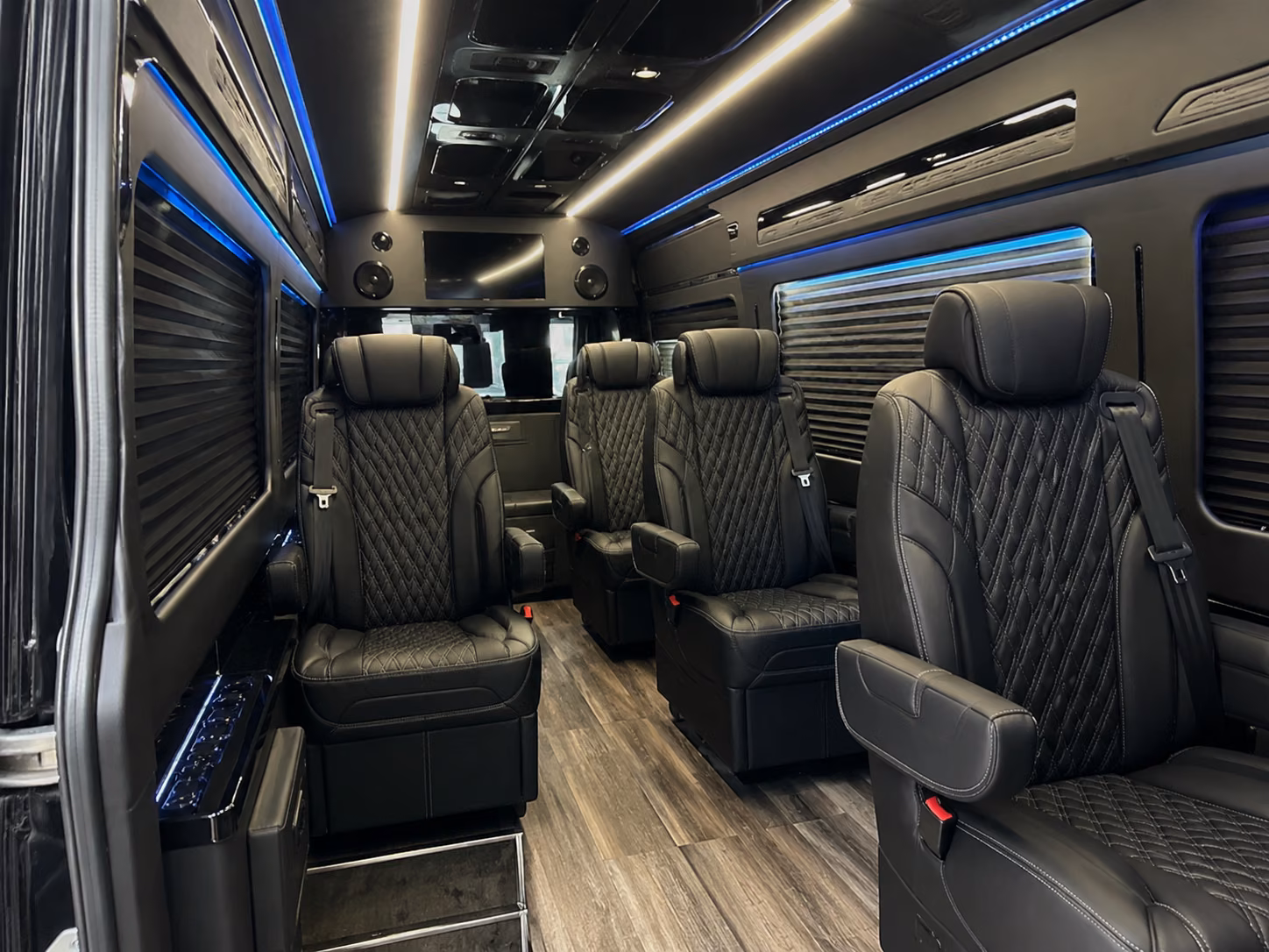 chandler sprinter van with driver inside